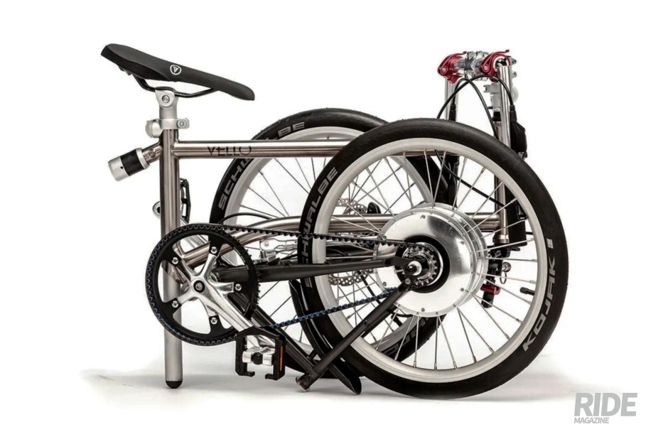 12.9kg, 심플한 디자인의 폴딩 미니벨로 VELLO BIKE+ E-bike